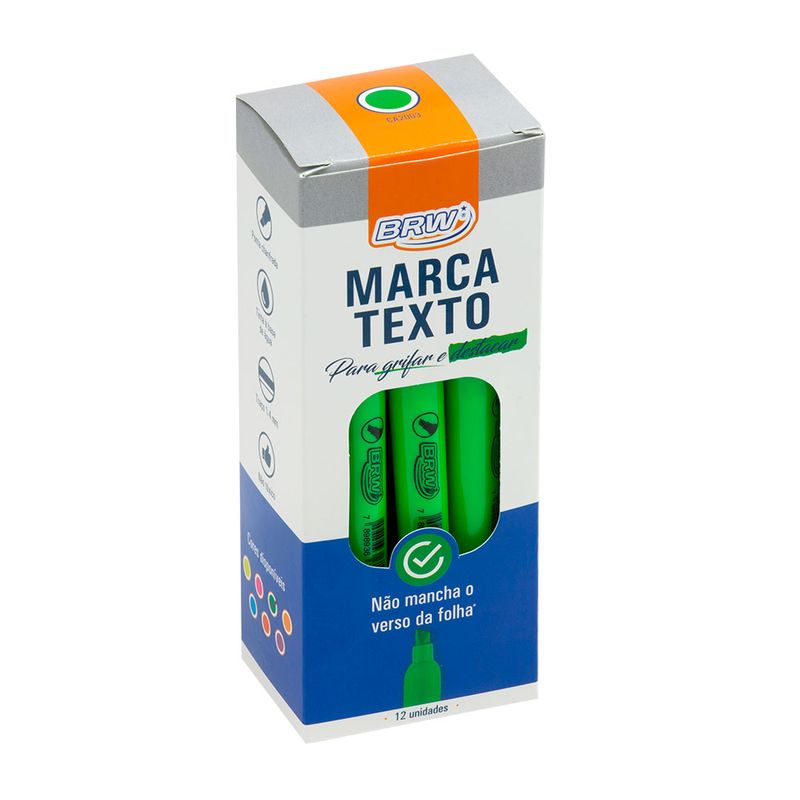 Marca Texto BRW Verde