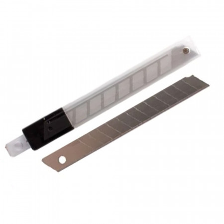 Lâmina para Estilete Largo Refil 9mm com 100 Unidades Jocar